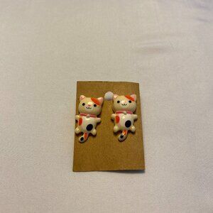 Cat Earrings